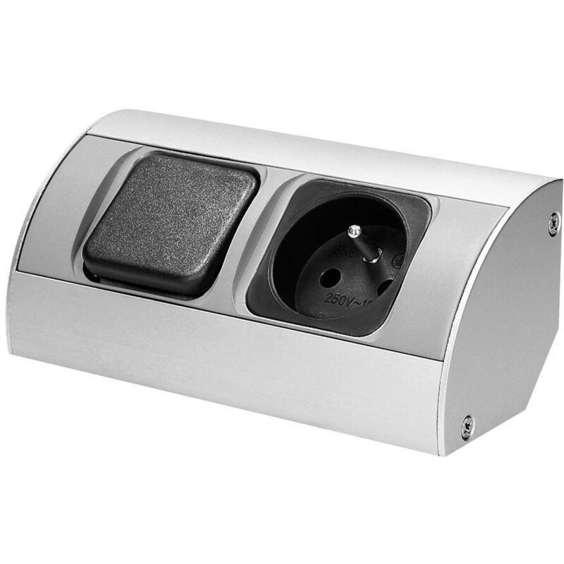 Prise de courant sous meuble 230 V avec interrupteur - OR-AE-1302