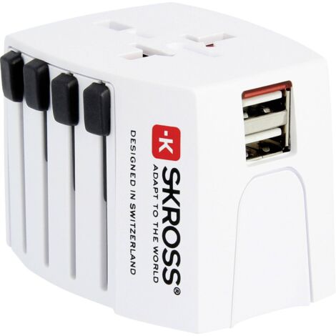 Bloc d alimentation Skross ADAPTATEUR MONDE MUV USB