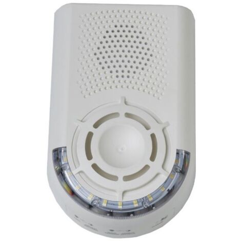 Bloc d'Alarme Autonome Sonore BAASL MA ME avec son flash message BAA0001-FIN01