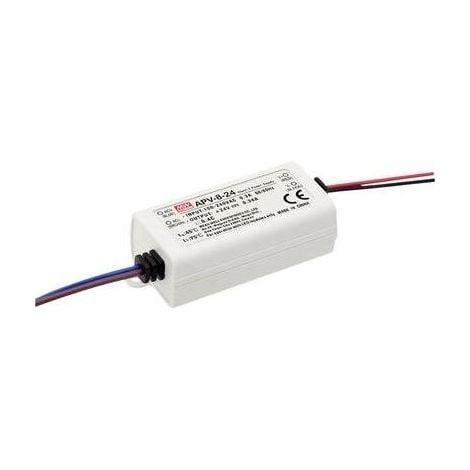 Bloc d'alimentation à découpage LED Transformateur pour LED à tension constante Mean Well APV-8-24 8 W (max) 0 - 0.34 A