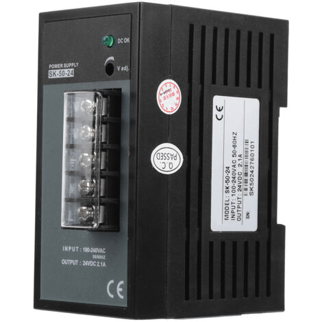 Bloc d'alimentation à découpage SK5024 AC100-240V pour rail DIN