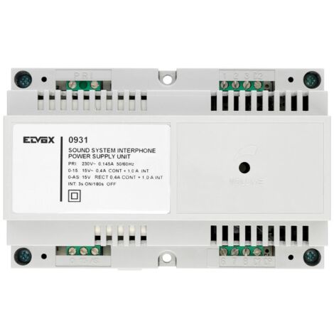Bloc d'alimentation pour Vimar Elvox Sound System 230V AC 55 VA 0931