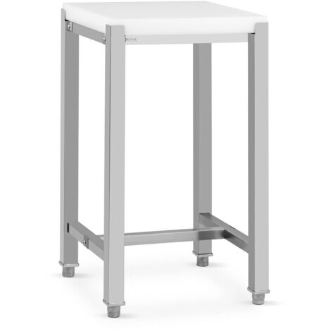 Bloc de boucher - 40 x 50 cm - Royal Catering - Hauteur de travail: 86,5 cm