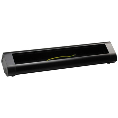 Bloc de bureau Logix 16 modules à équiper noir (PW29102)