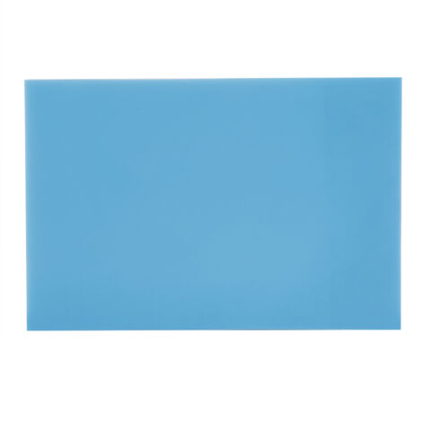 Bloc de caoutchouc coloré pour tampon sandwich DIY, idéal pour gravure personnalisée (bleu et blanc)