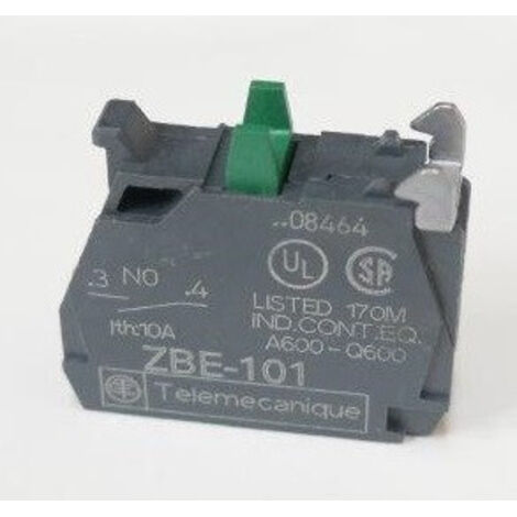 Bloc de contacts 1NO Terminaison à vis pour XB4 und XB5