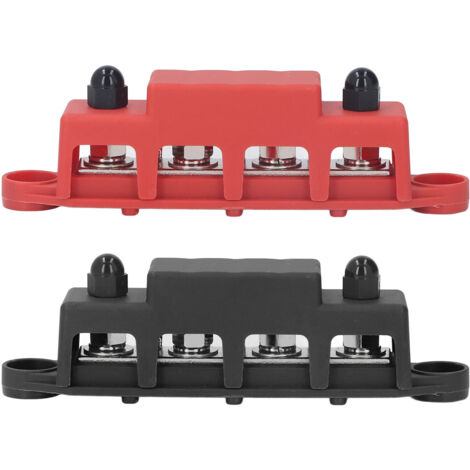 Bloc de distribution d'alimentation M8 4 bornes 250A DC 48V pour voiture bateau