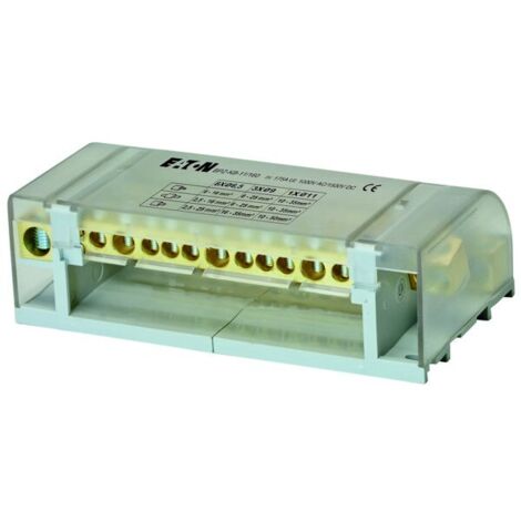 Bloc de distribution modulaire, 4 pôles BPZ-KB-11/160
