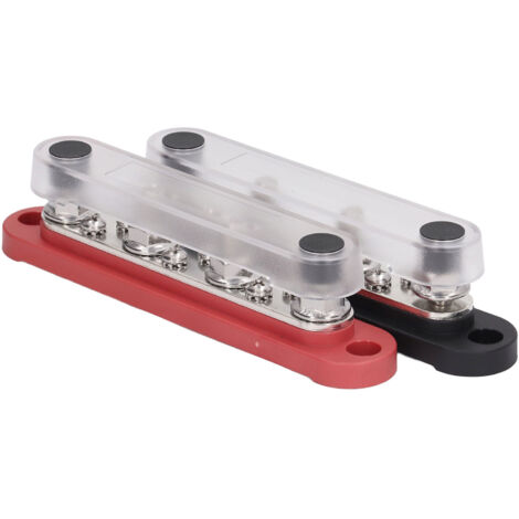 Bloc de jonction 150A 10 voies étanche, bornes M8 pour installations solaires, véhicules et bateaux 12V-48V