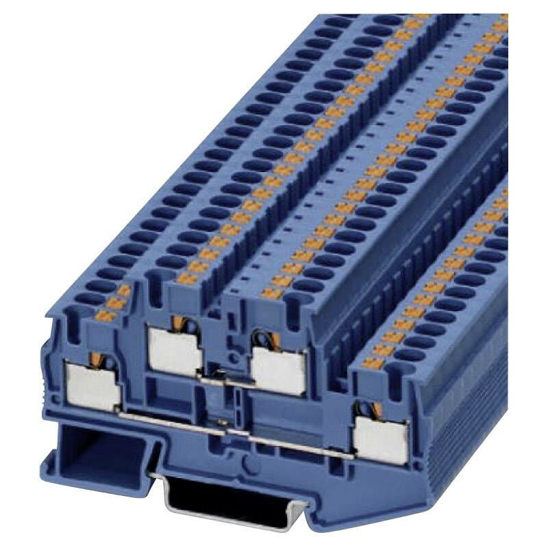 Phoenix Contact - Bloc de jonction à 2 étages Contenu: 1 pc(s) pttb 4 bu 3211793 D21293