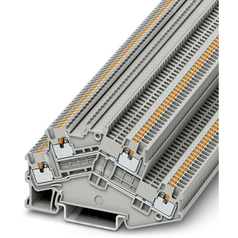 Bloc de jonction à 2 étages Phoenix Contact PTTBS 1,5/S 3214657 gris 50 pc(s) S61258