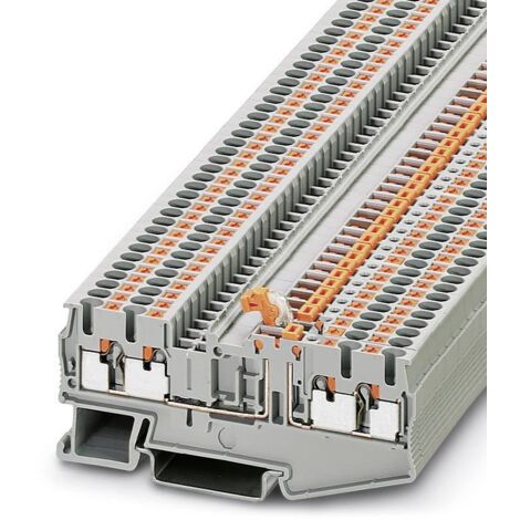 Bloc de jonction à couteau de sectionnement Contenu: 50 pc(s) Phoenix Contact PT 2,5-QUATTRO-MT 3210172 S88222
