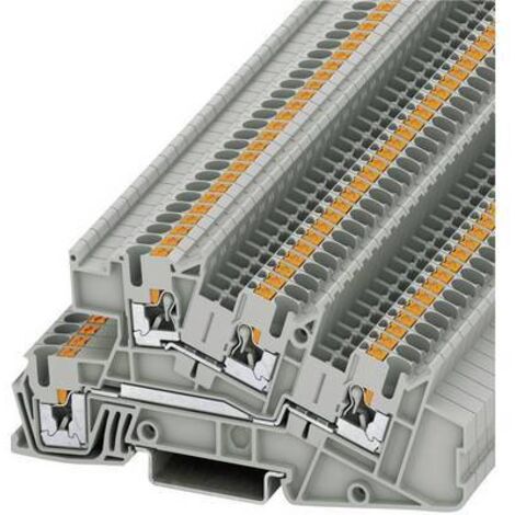 Bloc de jonction à étages pour installations Contenu: 1 pc(s) Phoenix Contact PTI 2,5-L/L 3213953 D18069