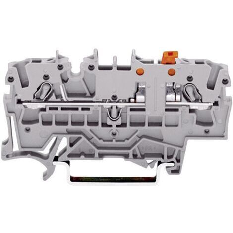 Bloc de jonction à fonction WAGO 2002-1671 5.20 mm ressort de traction Affectation: L gris 1 pc(s) D27758