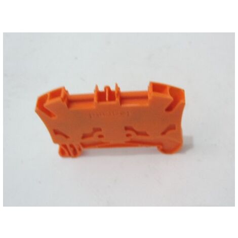 Bloc de jonction à ressort 1 jonction pour 2 fils de 4mm² max orange pas de 6 Viking 3 LEGRAND 037221