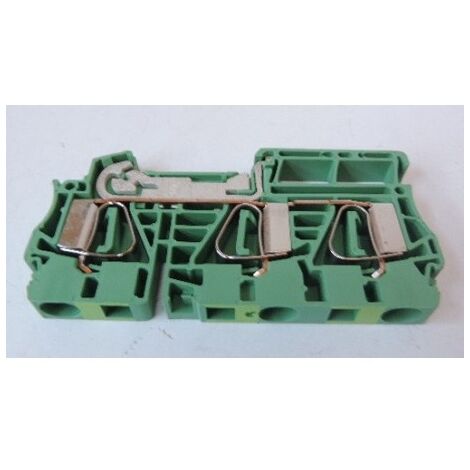 Bloc de jonction de protection Raccordement à ressort 6 mm² 800 V Nombre de raccordeme WEIDMULLER 7907400000