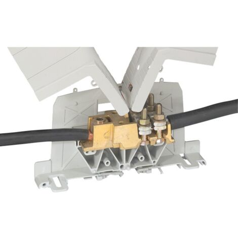 Bloc de jonction de puissance aluminium ou cuivre équipé câble-câble viking 3 avec pas 42mm LEGRAND 039010