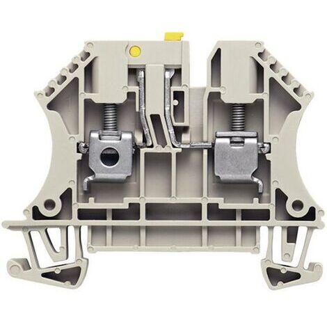 Bloc de jonction de test sectionnable Weidmüller WTR 2.5 1855610000-1 beige foncé 1 pc(s) D15257