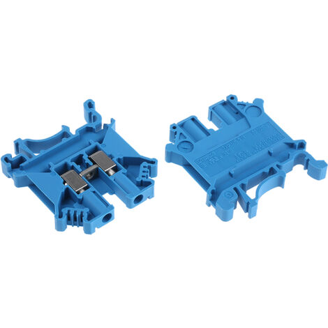 Bloc de jonction de traversée Phoenix Contact UK 5 N BU, 0.2 4mm², A visser, Bleu ( Prix pour Paquet de 10 )