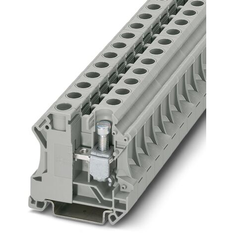 Bloc de jonction de traversée Phoenix Contact UTI 16, 6  25mm², A visser, Gris ( Prix pour Paquet de 5 )