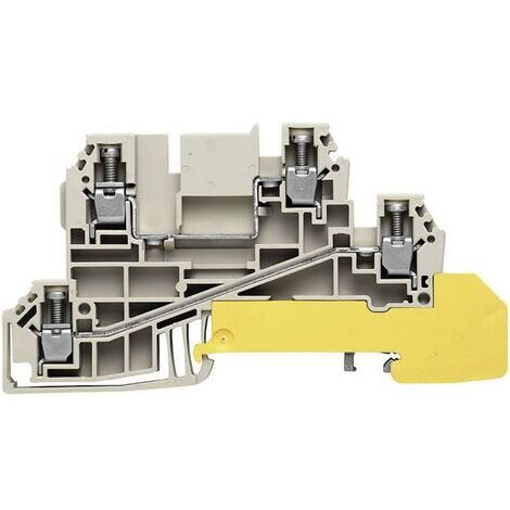 Bloc de jonction dérivateur Weidmüller WDL 2.5/L/L/PE 1030200000-1 beige foncé 1 pc(s) D15584