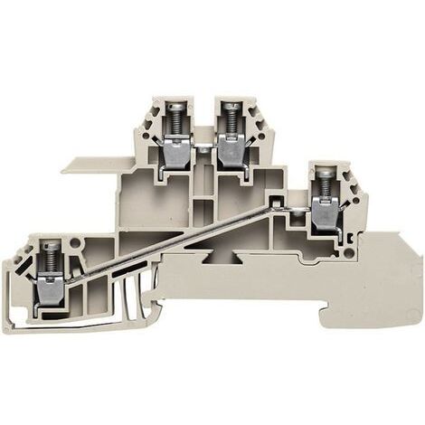 Bloc de jonction dérivateur Weidmüller WDL 2.5/S/L/L 1031200000-1 beige foncé 1 pc(s) D17967