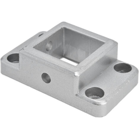 Bloc de jonction fixe pour profilés aluminium, raccord d'angle droit 2 entrées