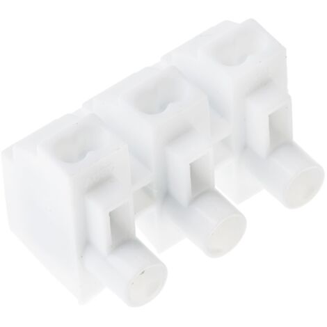 Bloc de jonction pour CI RS PRO, 3 pôles , 10mm, Enfichable, 2.5  6mm², 6A ( Prix pour Paquet de 10 )