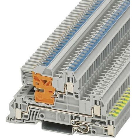 Bloc de jonction pour conducteur de protection d'installation Contenu: 1 pc(s) Phoenix Contact UTI 2