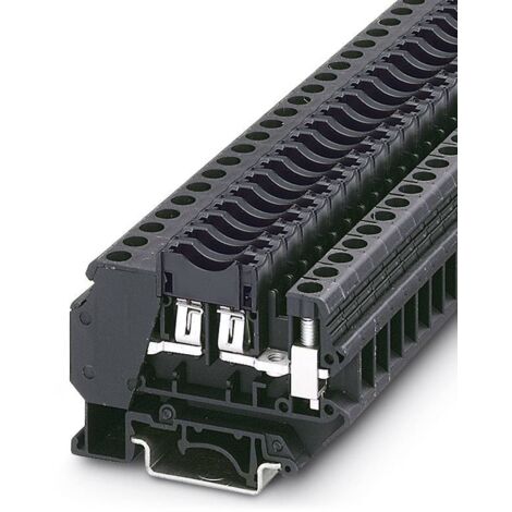 Bloc de jonction pour fusible plat Phoenix Contact UK 6-FSI/C 3118203 noir 50 pc(s) S61152
