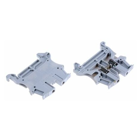 Bloc de jonction rail DIN Legrand Viking 3, 2.5mm², A visser, Gris ( Prix pour Paquet de 10 )