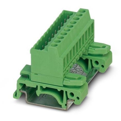 Bloc de jonction rail DIN Phoenix Contact COMBICON UMSTBVK, A visser ( Prix pour 1 )