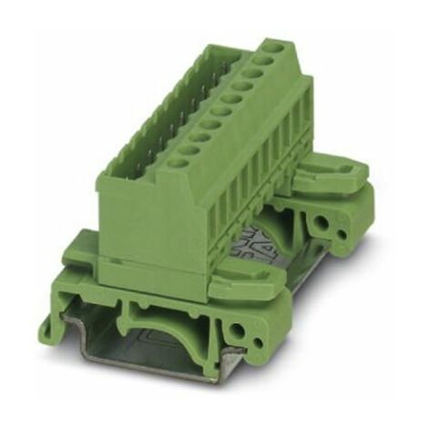 Bloc de jonction rail DIN Phoenix Contact UMSTBVK 2.5/ 6-G-5.08, 0.2  2.5mm², A visser ( Prix pour 1 )