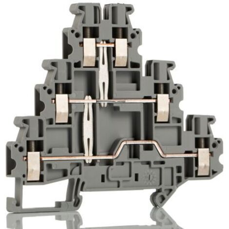 Bloc de jonction rail DIN Phoenix Contact UT 2.5-3PV ( Prix pour 1 )