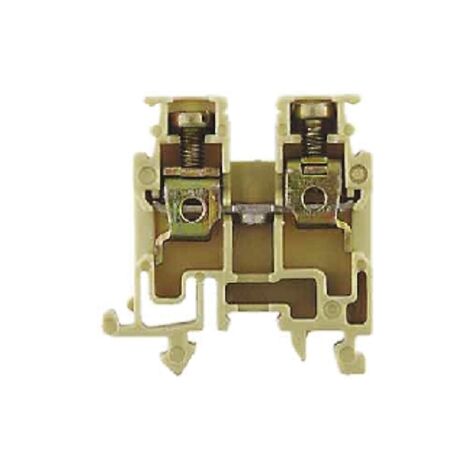 Bloc de jonction rail DIN Weidmuller AKZ, 1.5mm², A visser, Bleu ( Prix pour Paquet de 10 )