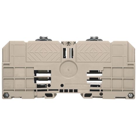 Bloc de jonction rail DIN Weidmuller WFF, 10 240mm², Boulon, Beige foncé ( Prix pour 1 )