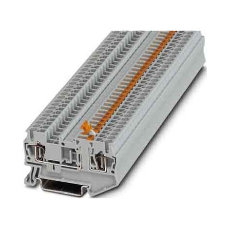 Bloc de jonction sectionnable à couteau Phoenix Contact ST 2.5-MT, 0.2  6mm², Fixation à ressort, Gris ( Prix pour Paquet de 5 )