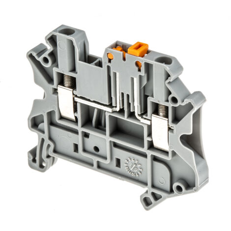 Bloc de jonction sectionnable à couteau Phoenix Contact UT 2.5-MT, 2.5mm², A visser, Gris ( Prix pour 1 )