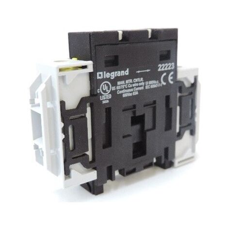 Bloc de Jonction terre ou neutre pour interrupteur-sectionneur rotatif composable 50A/63A LEGRAND 022223
