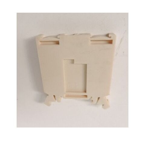 Bloc de jonction traversant beige (à l'unité) pour fil souple 2.5mm² spécial ferroviaire HD2.5/6.3.2G.2G.1 ABB 1SNA190305R0500