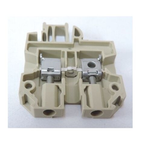 Bloc de jonction traversant Raccordement vissé 4 mm² 800 V 32 A Nombre de raccordements 2 WEIDMULLER 0128360000