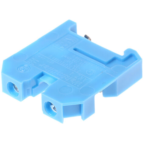 Bloc de jonction Weidmuller AKZ, 0.22 4mm², A visser, Bleu ( Prix pour Paquet de 10 )