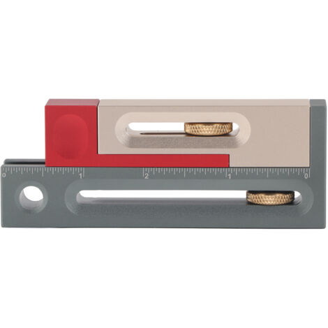 Bloc de Mesure Mobile pour Scie sur Table, Outil de Réglage de Rainure pour Tenon et Mortaise en Menuiserie