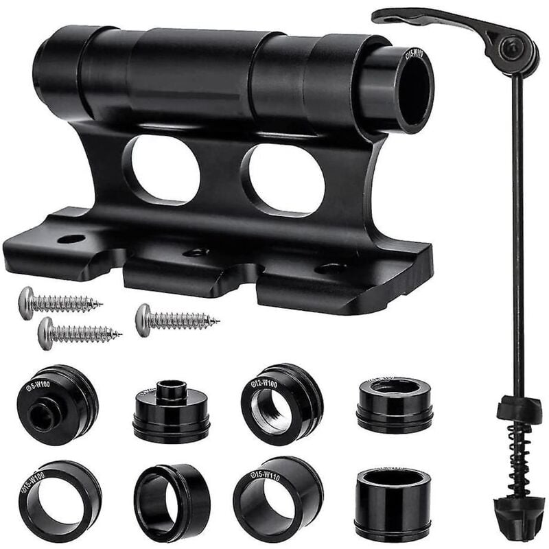 Fei Yu - Bloc de montage de fourche avant polyvalent, adaptateurs de support de vélo de route à axe traversant à dégagement rapide pour camion/tr