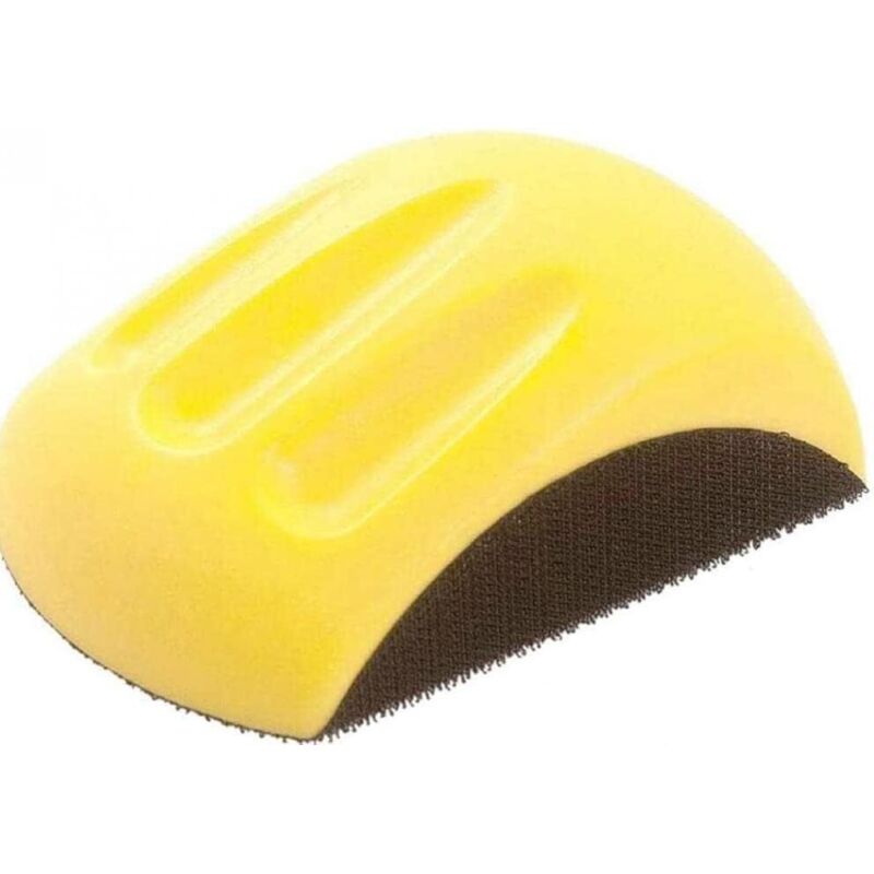 Bloc de ponçage manuel de 125 mm avec crochet et boucle pour le travail du bois, outils à main