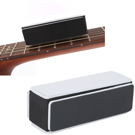 Bloc de ponçage pour guitare, outil de nivellement des frettes, papier abrasif pour lissage et polissage du manche