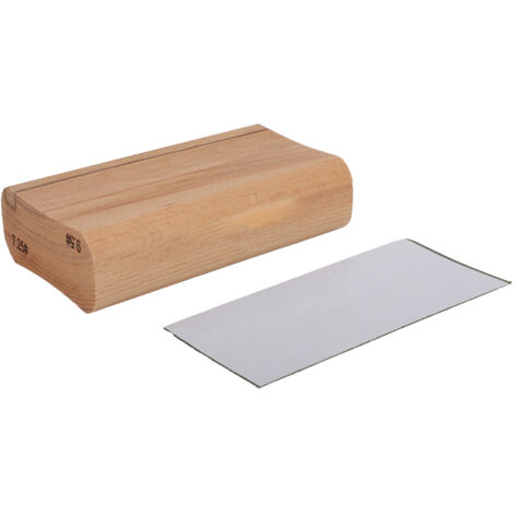 Bloc de ponçage pour manche de guitare, outil de nivellement de frettes (rayons 7,25" et 9,5")