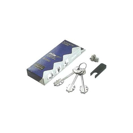 Bloc de rechange scellé avec 3 clés à double panneton 92 mm - (BLO3110)