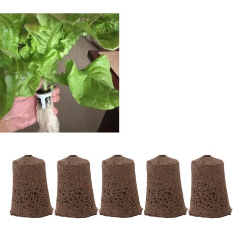 【Bloc de Repiquage】HRD TN0719 Graines Germination - Plaquettes de Tourbe 50 Pièces pour Horticulture Hydroponie Cultivation Sans Terre