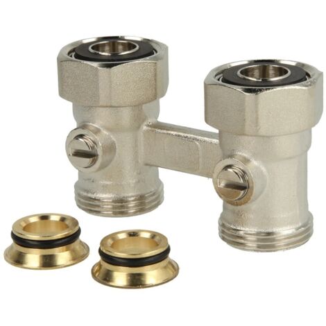 Bloc de robinet Vekotrim bitube droit 3/4'' FM